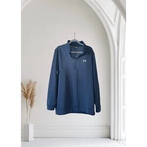 Under Armour Golf Sweatshirt Loose Fit Blue XXLT
